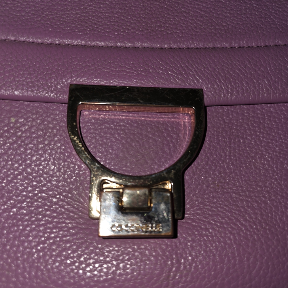 Pink Leather Handbag - Picture 3 of 9